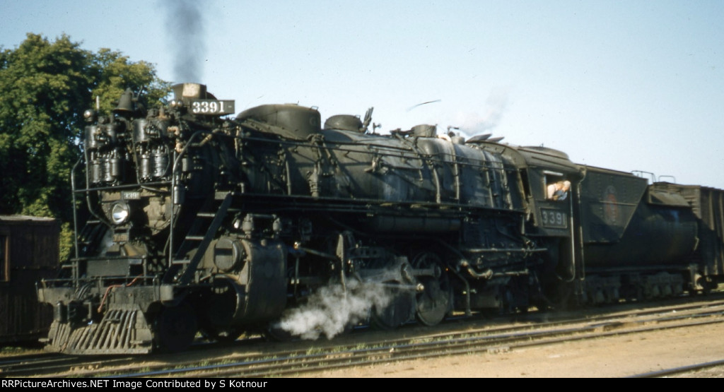 Great Northern 2-8-2 steam engine Minneapolis MN 1957.